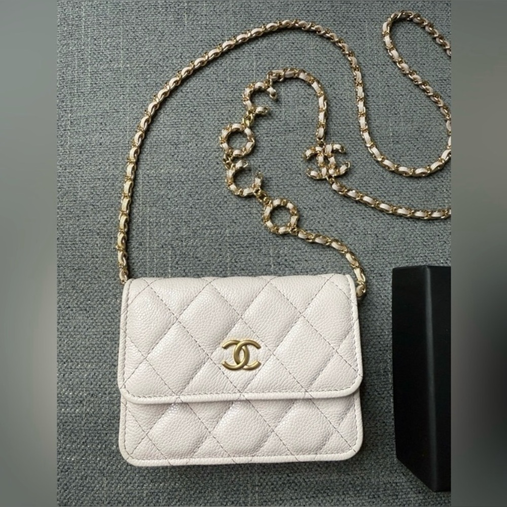 CHANEL Light Pink Purse